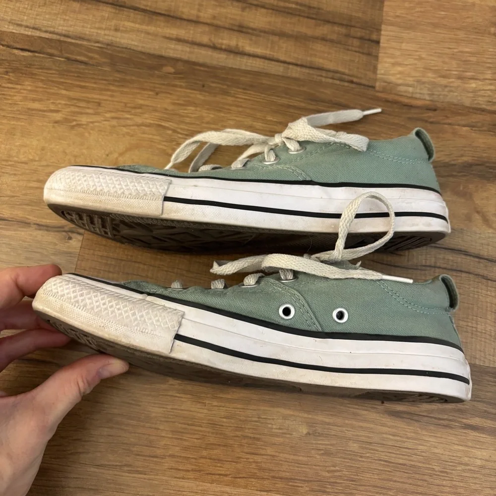 Converse Chuck Taylor All Star Madison Ox Low Sneaker Shoes Light Green - Picture 10 of 10